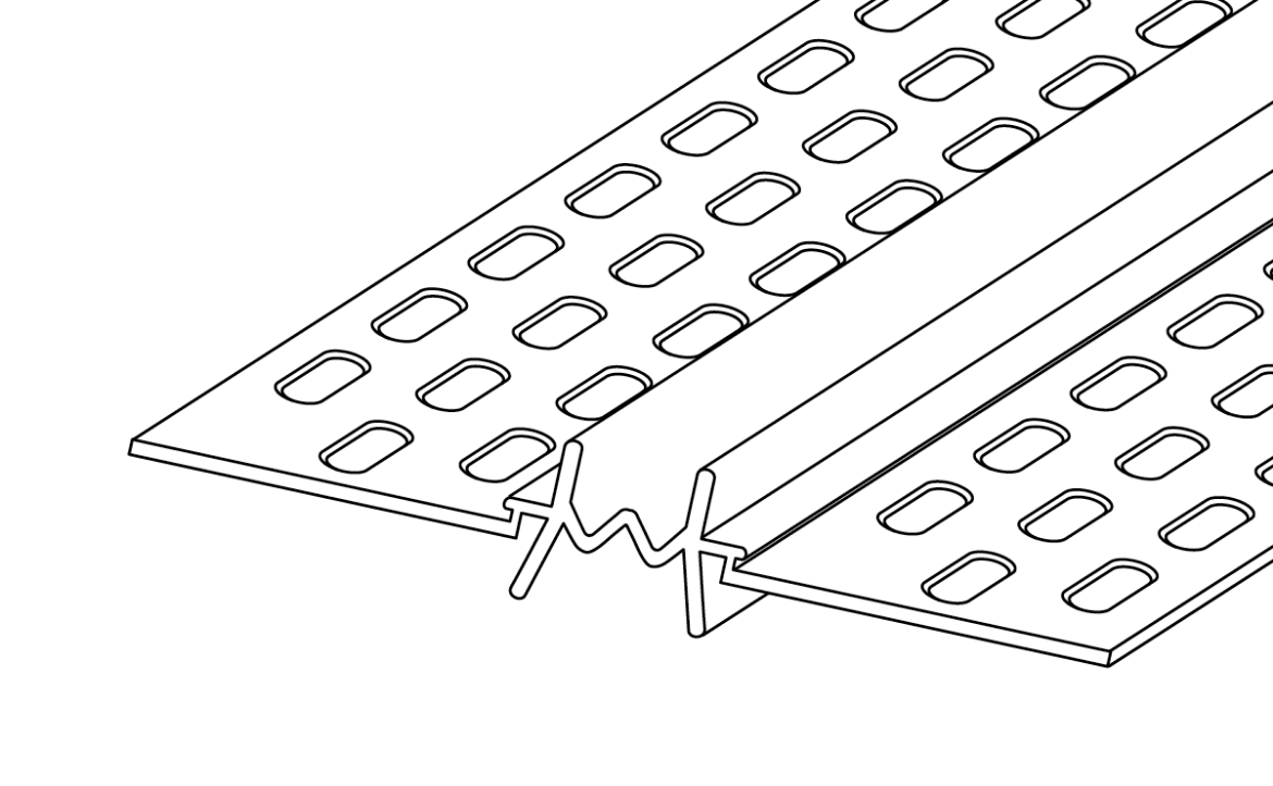 Picture of Hideaway Expansion Joint 3.0m Trim-Tex (25pc)