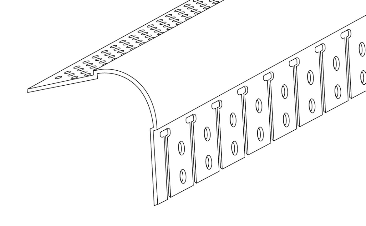 Picture of 19mm Bullnose Archway Corner Bead 3.0m Trim-Tex