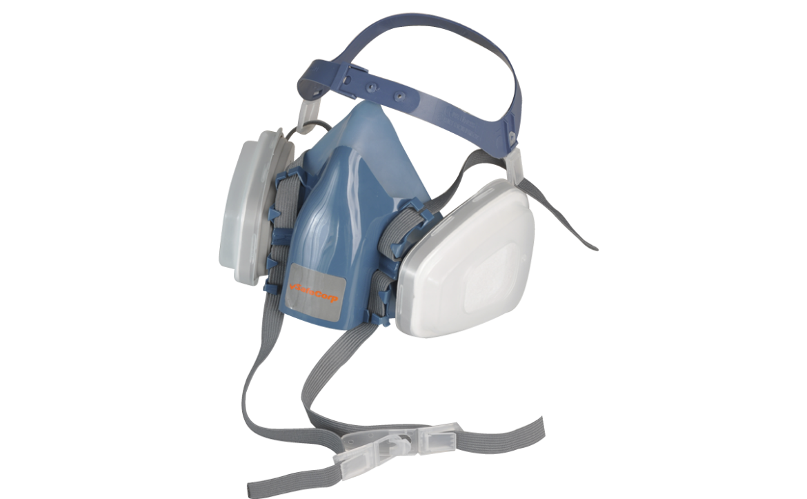 Picture of Half Face Respirator & P2 Cartridge Set SafeCorp