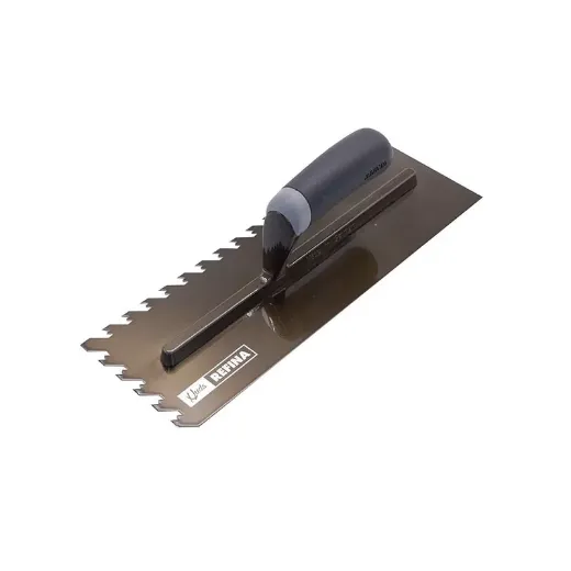 Picture of NotchTile Adhesive Spreading Tiling Trowel - Graphite 10mm Notches